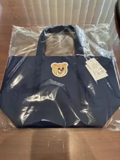 新品未使用‼️フェイラー　オールドデディ　トートバッグ　小　ネイビー