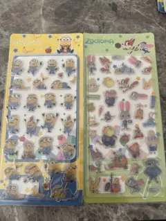 ミニオン ズートピアシール2枚セット