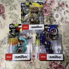 スプラトゥーン3splatoon amiiboアミーボトリプルセット