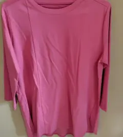 ピンク 長袖 Tシャツ Mサイズ