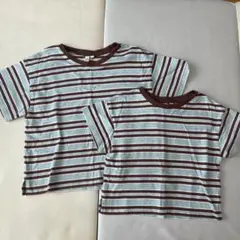Samansa Mos2 Lagom ボーダーTシャツ 95 120のサムネイル