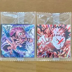 呪術廻戦シールウエハース3 特級極 虎杖悠仁 特級R宿儺 2枚セット