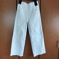 PASSIONE　ホワイト ワイドデニム パンツ 40サイズ　試着のみ　美品のサムネイル