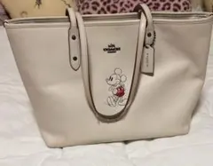 未使用　DISNEY × COACH アベニュー　トート　ウィズ　スケートボード 廃盤 DISNEY X COACH アベニュー トート ウィズ スケートボード - メルカリ