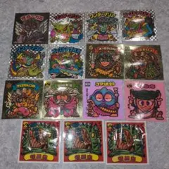 【レア】【昭和レトロ】旧ビックリマンシール　第１１弾　１４枚セット