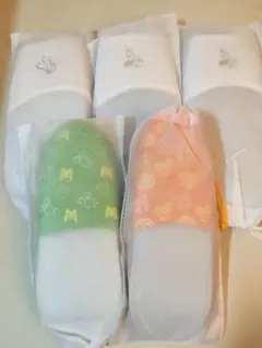 ディズニーランドホテル ミラコスタ アメニティ スリッパ 5足