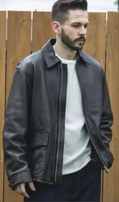 MR.OLIVE SHEEP SOFT LEATHER JACKET