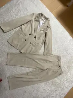 最終値下げベージュスーツセットアップS size