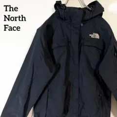 ノースフェイス　マウンテンパーカー　黒　レディースM　ナイロンジャケット韓国古着