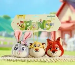 ズートピア マスコット キーホルダー ニック ジュディ クロウハウザー 海外限定