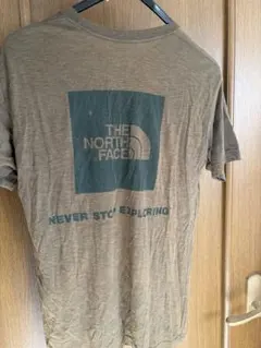 THE NORTH FACE ロゴ Tシャツ オリーブグリーン