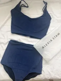 SEA&ALEXIA STAM コラボ　ネイビー セパレートビキニのサムネイル