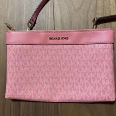 MICHAEL KORS ピンク ショルダーバッグ