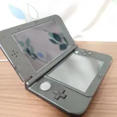 Newニンテンドー3DS LL メタリックブラック　上下IPS液晶