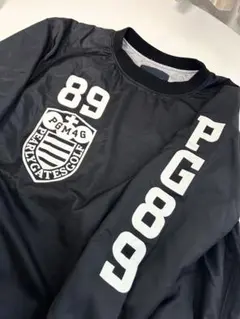 サイズ5★パーリーゲイツクルーネックスニードジャック黒プルオーバーシャカシャカ