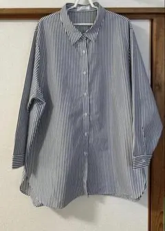 Re-j リジェイ トップス アウター 長袖 シャツ ストライプ柄