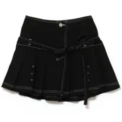 ANDMARY Kika button mini skirt Sサイズ - メルカリ