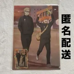 ハイキュー!! クリアファイル & ダイカットステッカーセット 日向翔陽 月島蛍