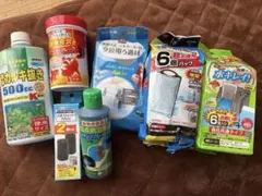 纏め売りGEX おさかな飼育セット S フィルター エアーポンプ11個