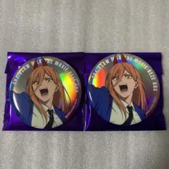 チェンソーマン　ベースヤードトーキョー　オーロラビッグ缶バッジ　パワー