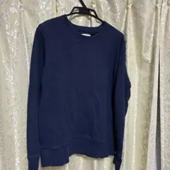 URBAN RESEARCH DOORS ネイビー トレーナー