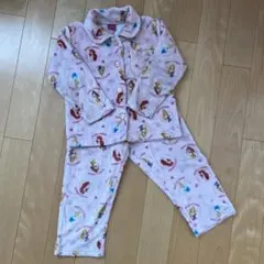 ディズニー　プリンセス　フリースパジャマ 110cm