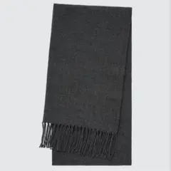 UNIQLO ヒートテックマフラー ダークグレー