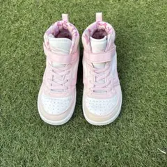 VANS キッズ スニーカー ピンク ハイカット　20cmのサムネイル