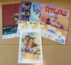 ワンピース 一番くじ クリアファイル まとめ売りのサムネイル