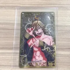 桃源暗鬼　雷殿影由 30巻発売記念カバーキャラ大集結箔押しクリアカード　24巻 桃源暗鬼 雷殿影由 30巻発売記念カバーキャラ大集結箔押しクリアカード