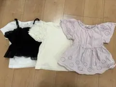 branshes 女の子　トップス　半袖　100サイズ　3点まとめ売り