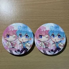 すとぷり さとみ ころん さところ 缶バッジ2点セット