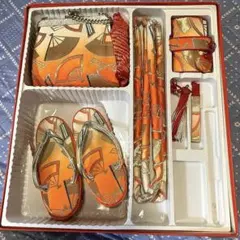 【専用箱なし】七五三　女の子　草履バッグ　はこせこセット　昭和レトロ　3〜5歳用