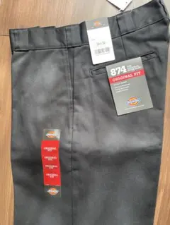 【新品未使用】Dickies 874 ワークパンツ ブラック 34×30