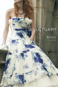 JILLSTUART JIL0061 フラワープリント カラードレス