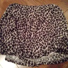 ヒョウ柄 キュロットパンツ