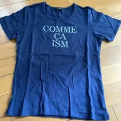 COMME CA ISM 半袖 Tシャツ ネイビー Mサイズのサムネイル