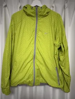Nike ライムグリーン パターンジャケット