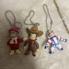 おさるのジョージ フィギュア 3体セット
