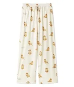 GELATO PIQUE 犬プリント ルームウェア　ポメラニアン　クリーム