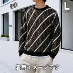 229 FENDI ズッカ柄 トレーナー L　フェンディ　スウェットのサムネイル