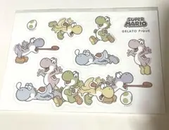【ジェラートピケ】スーパーマリオコラボ ヨッシー ステッカー