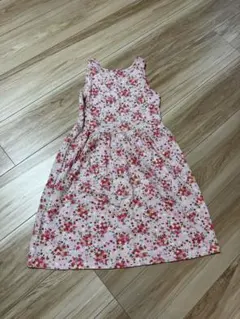 H&M 花柄ノースリーブワンピース 6-8歳