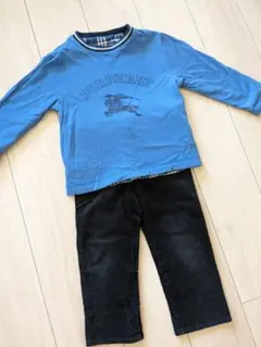 BURBERRY　キッズトップス　パンツ　セット　リバーシブル