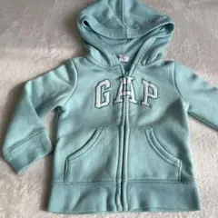 baby GAP 水色 フード付きパーカー 12-18ヶ月