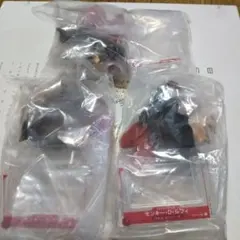 ワンピース ガチャ フィギュア ルフィ ３種類コンプ 未開封