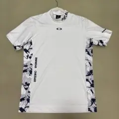 Oakley 半袖モックネックシャツ ホワイト M