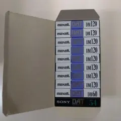 maxell DM120 maxell DM60 SONY DAT54