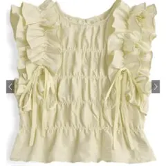 GRL グレイル ダブルリボンフリルブラウス［dk1443］