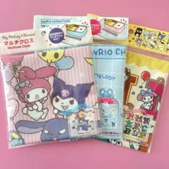 サンリオ　ランチクロス　ランチマット　ナフキン　　マイメロディ　クロミ　シナモン